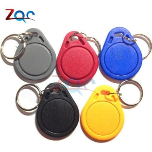 10PCS RFID IC Keyfobs Key Tags Token NFC TAG Keychain 13.56MHz for Arduino