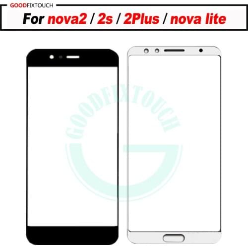 For NOVA2 nova 2plus NOVA2S nova lite Front Outer Glass Lens Repair Touch Screen Outer Glass For nova 2 Plus glass