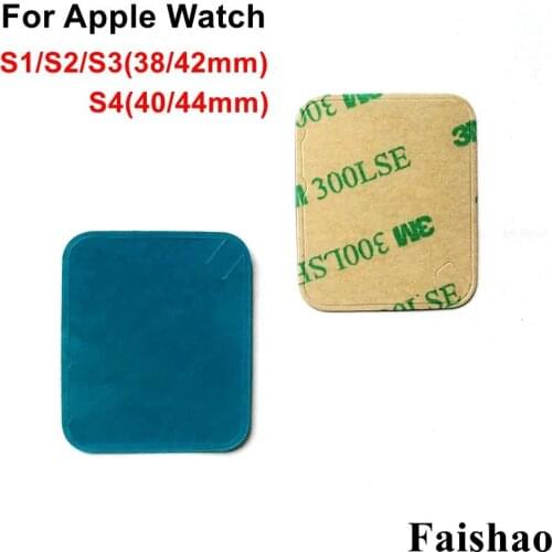 FaiShao 10pcs/lot For Apple Watch Series 1 2 3 4 38mm 42mm 40mm 44mm LCD Screen Sticker Adhesive Tape
