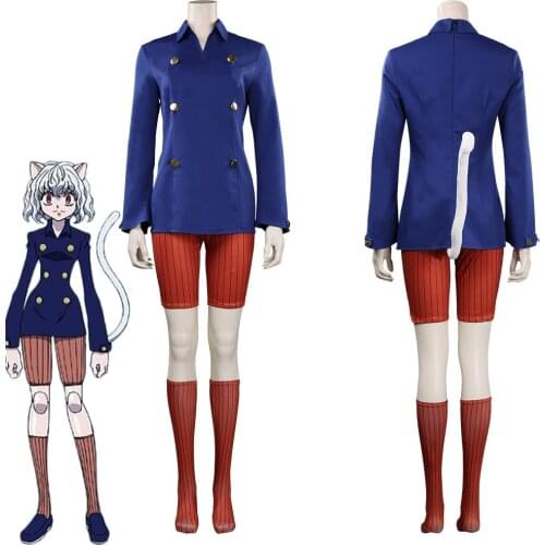 Hunter x Hunter Neferpitou Cosplay Costume Outfits Halloween Carnival Suit