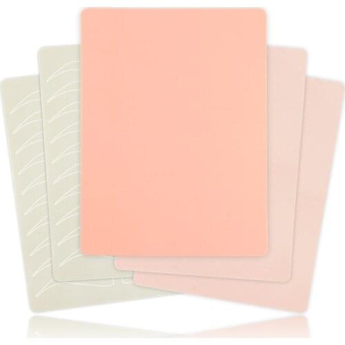 Artificial Leather Tattoo Practice Skin Eyebrows Microblading Supplies Permanent Makeup Double Sides Beginner Tattoo Accessories