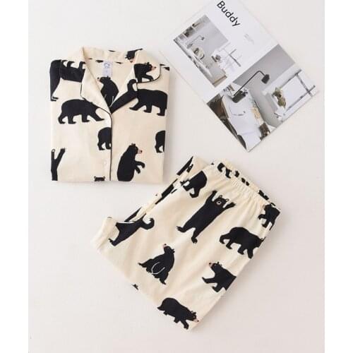 Mom Pajamas Set Women Pyjama Print Female Winter Sleepwear Warm Sexy Pure Cotton Homewear Long Shirt Pants 2 Piece/Set