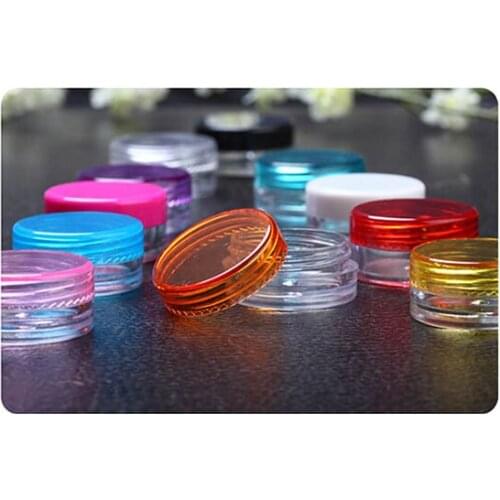 2G round cream bottle eyeshadow container power container cream jar Cosmetic Jar Cosmetic Packaging cosmetic container