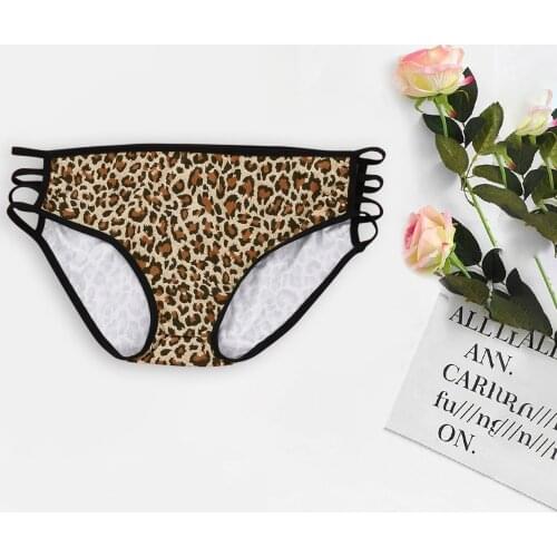 Leopard Sexy Panties Women Lingerie Seamless Womens Underwear Sheer Lace Sexy Underpant Pant Women Clothes