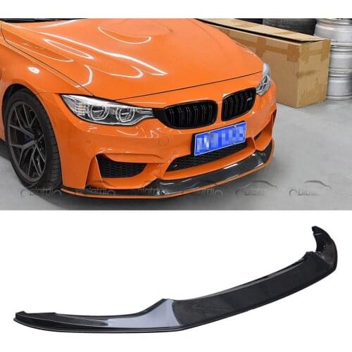 Car Body Kits Carbon Fiber front bumper lip Front Bumper Splitters for bmw F80 M3 F82 F83 M4 2014