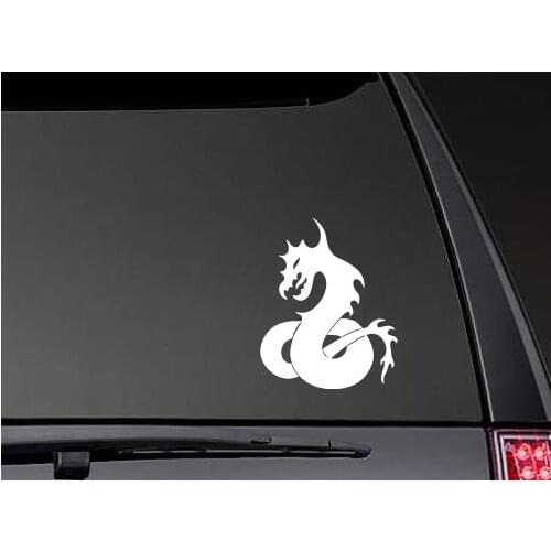 Angry Dragon Snake Stickers Window Decal Vinyl Car Decals Modern Bumper Pattern Rear windshield ZP0467