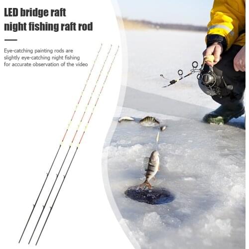 55cm Half Full Titanium Raft Stick Tip Fishing Rod Tips Spare Tip Taiwan Fishing Rod Tip Solid And Hollow Carbon Rod Accessorie