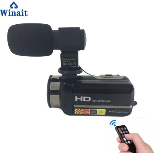 Night Vision1080P Full HDDigital Video Camera Professional with 16X Digital Zoom 3'' Touch Screen 24MPCamera Fotografica