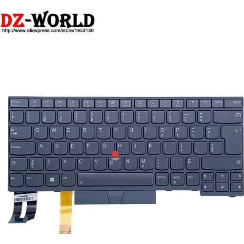 New Original Gray CFR Canadian French Backlit Keyboard for Lenovo Thinkpad T14 P14S Gen1 Gen2 Laptop 5N21B08379 5N21B08342