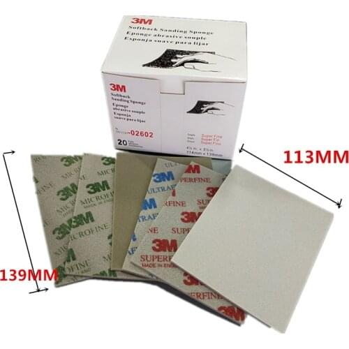 NEW 5pcs Soft Sponge Sandpaper for Doll Mold Electronic Plastic Mobile Phone Polishing 02600 02601 02602 02604 02606