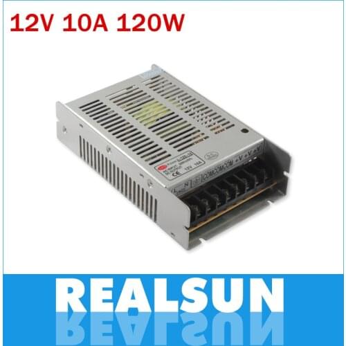New model 12V 10A 120W Switching Power Supply Driver Switching For LED Strip Light Display 110V/220V free shipping