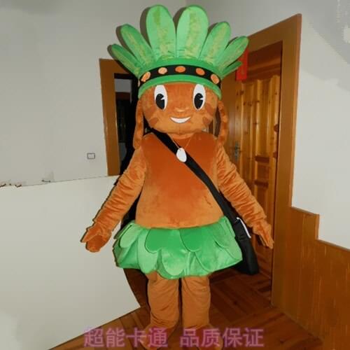 Primitive Man Mascot Costume Party Costumes Carnival Costumes Fancy Dress Costumes Free Shipping