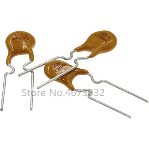 100pcs Self recovery fuse RXEF030 72V 0.3A 300MA PPTC