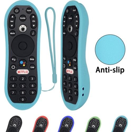 Silicone Protection Sleeve for TiVo Stream 4K Shockproof Anti-Lost Silicone Remote Control Case Holder Protection Shell Case New