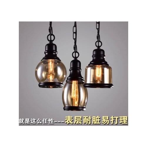 Glass ball cocina accesorio led wall moon lamp hanging lamp living room decoration ventilador de techo nordic decoration home