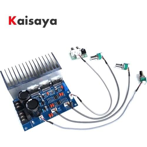 TDA7294 150W + 80W + 80W 2.1 3 channels speaker subwoofer bass NE5532 HiFi audio power amplifier finished board T0844