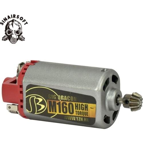 SINAIRSOFT Terminator M160 High Twist Type Speed Torque Motor Motor Short Axle AK Series Used for AEG Hunting Accessories