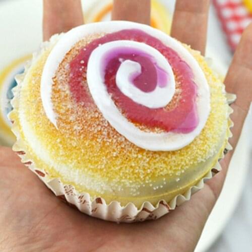 6PCS Artificial Cupcake Decorative Creative Artificial Dessert Display Prop Simulated Cupcake