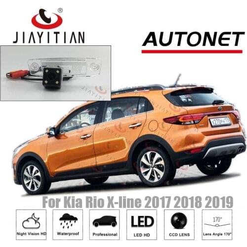 JiaYiTian rear view camera For Kia Rio X Line x-line 2017 2018 2019 CCD/Night Vision backup camera Reverse license plate camera