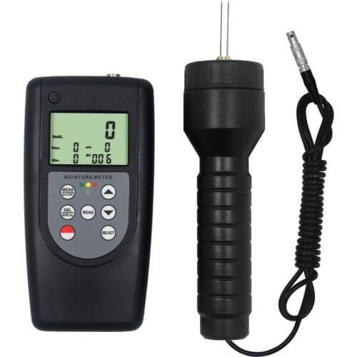 Multi Functional Cigarette Moisture Meter MC-7828CIG Pin Type 0~80% Range moisture Tester