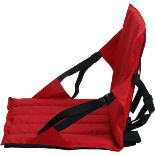 Portable Kayak Padded Seat, Rowing Boat Soft Non-Slip Padded Base Backrest Padded Surfboard/Stadium Seat Cushion