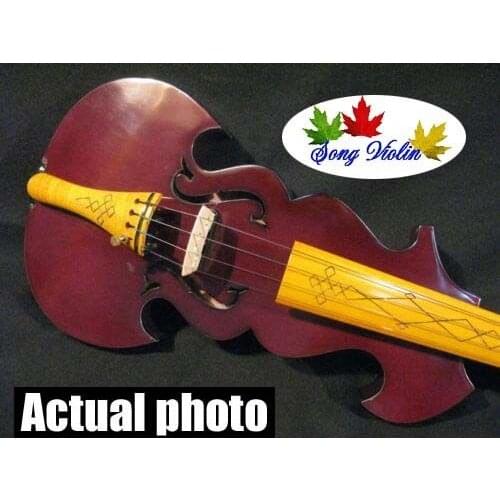 New model 4/4 electric violin +Acoustic violin