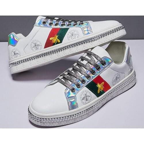 Couple High Quality Sneakers Trend Embroider Fashion Shoes Summer Low-Top Skateboard Shoes 2021 New Brand Luxury Designer 36-44