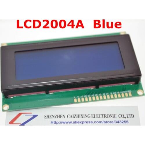 SUQ LCD Board 2004 20*4 LCD 20X4 5V Blue screen LCD2004 display LCD module LCD 2004 for arduino