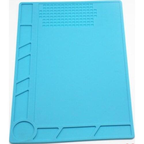 Heat-resistant Soldering Mat Silicone Heat Gun BGA Soldering Station Insulation Pad Repair Tools Maintenance Platform