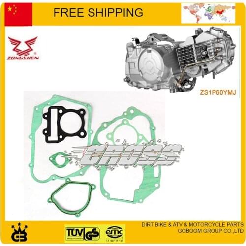ZONGSHEN W155 150cc 155cc 160cc engine Engine gasket DHZ HK160R xmotos piterspro KAYO BSE dirt pit off road motocross bike parts