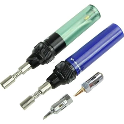 1300°C Butane Gas Blow Torch Soldering Iron Gun Cordless Welding Pen Burner