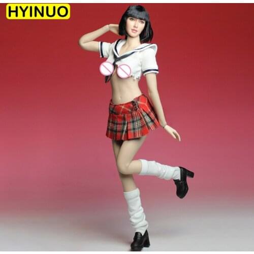 3 Models 1/6 Scale Female popular Suit Student Women Sexy Ultrashort Clothes Clothing Suit Set Model for 12''Action Figure Body
