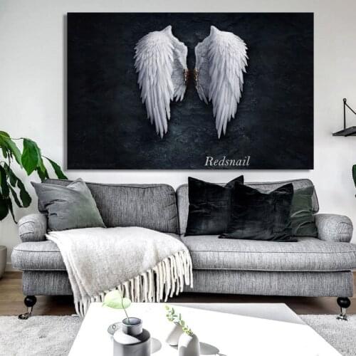 Diamond Embroidery,Abstract Angel Feathe Wings ,5D,diy Diamond Painting,cross-stitch full Drill Mosaic Wall Art EE975