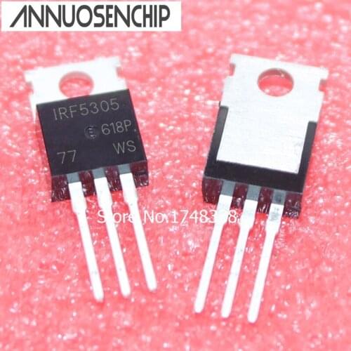 Free shipping 50PCS IRF5305 MOSFET P-CH 55V 31A TO-220AB NEW IRF5305PBF NEW ORIGINAL