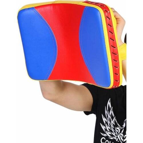Punching Bag Boxing Pad Sand Bag Fitness Taekwondo MMA Hand Kicking Pad PU Leather Training Gear Muay Thai Foot Target Pad Tools