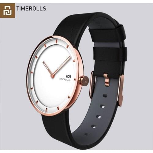Youpin TIMEROLLS-COB Quartz Wrist Watch Luminous Pointer Stainless Steel Water Resistant Watches Men Women Luxury Watches