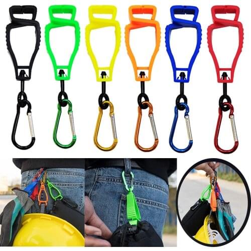 Multifunctional Glove Clip Holder Hanger Guard Labor Work Clamp Grabber Catcher Safety Work Tools Outdoor Glove Grabber Clip