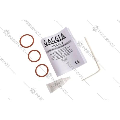 Gaggia maintenance kit gasket lubricant bottle brush auto coffee machine