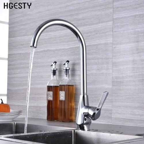 Kitchen Faucet 360 Degree Rotation Sink Basin Tap Classic Single Handle Cold and Hot Water Mixer Tap Deck Mounted Foaming Net