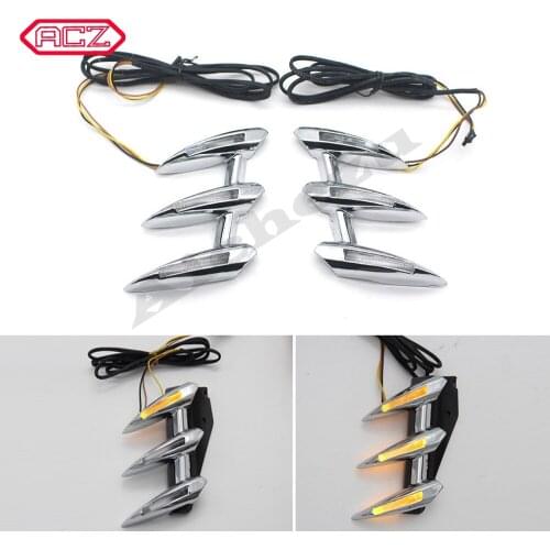 Motorcycle Front Fender Trim Running Brake Fit for Honda Gold Wing GL1800 2001-2011 2008 Light Left & Right