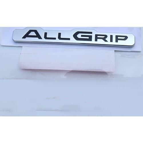 NEW Genuine Suzuki ALL GRIP 4X4 Tailgate BADGE EMBLEM Silver 77841-61M00-A93