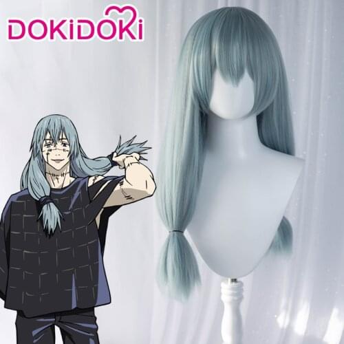 PRE-SALE Dokidoki Anime Cosplay Jujutsu Kaisen Cosplay Mahito Wig Jujutsu Kaisen Mahito Costume Wig