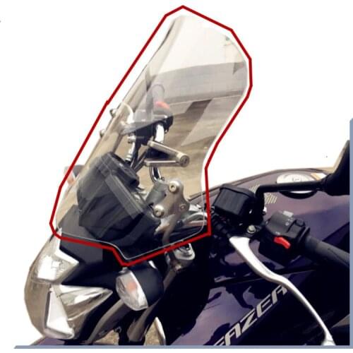FAZER YS250 40CM Front Motorcycle Windshield Windscreen