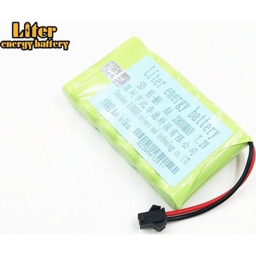 2800mah 7.2v rechargeable battery pack battery nimh 7.2v aa nimh battery ni-mh 7.2v for Remote control electric toy tool boat