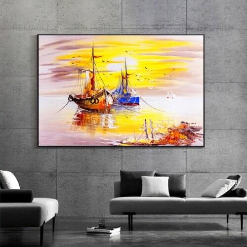 Landscape Oil Painting Rain Light Street Scenery Art Canvas Painting Living Room Corridor Office Home Decoration Mural Picture