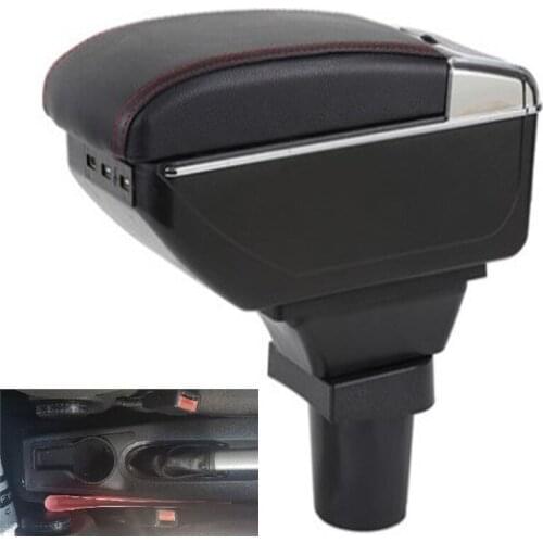For Ford Focus armrest box central Store content box products interior Armrest Storage cup car-styling accessories