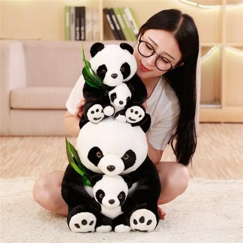 Factory Direct Sales Spot Supply Giant Panda Plush Toy Doll Panda Doll Logo One Piece Dropshipping