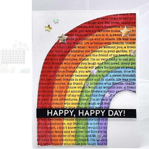 Five Pointed Star Metal Cutting Die Scrapbook Embossed Paper Card Album Craft Template Cut Die Stencils New for 2021 Arrive