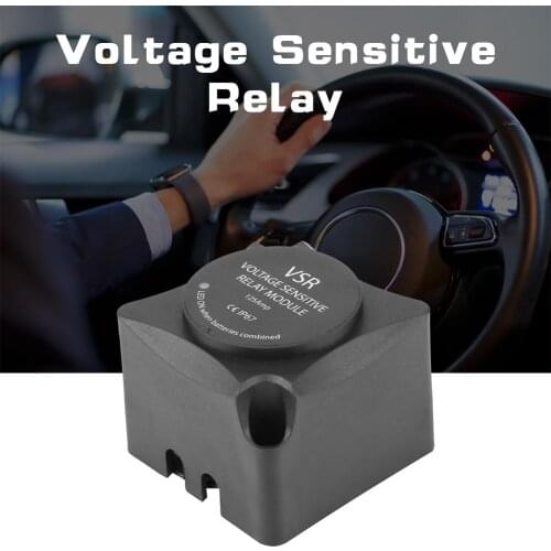 Voltage Sensitive Relay (VSR) Automatic Charging Relay 125A Dual Battery Isolator (VSR) Car Accessories DC 12V car Relay New