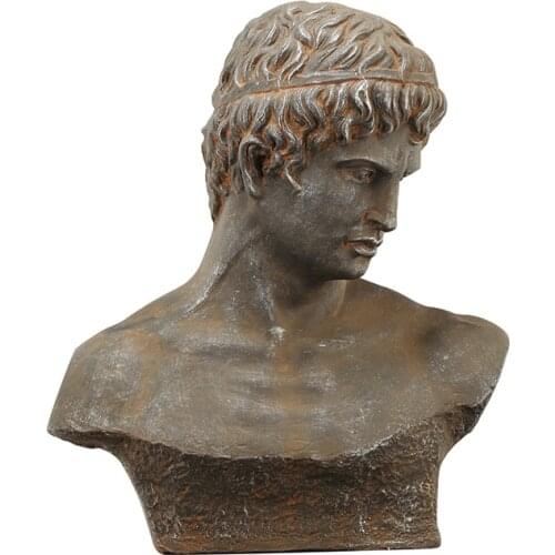 Roman Bust Sculpture European Ornaments Character Statue Art Home Decoration